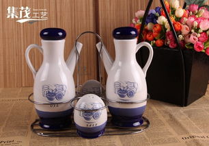 优雅厨房，品味生活 铁架陶瓷调味组合套装全方位解析